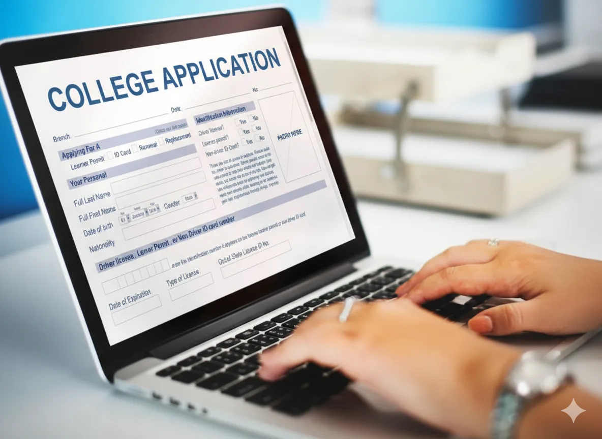 College application materials