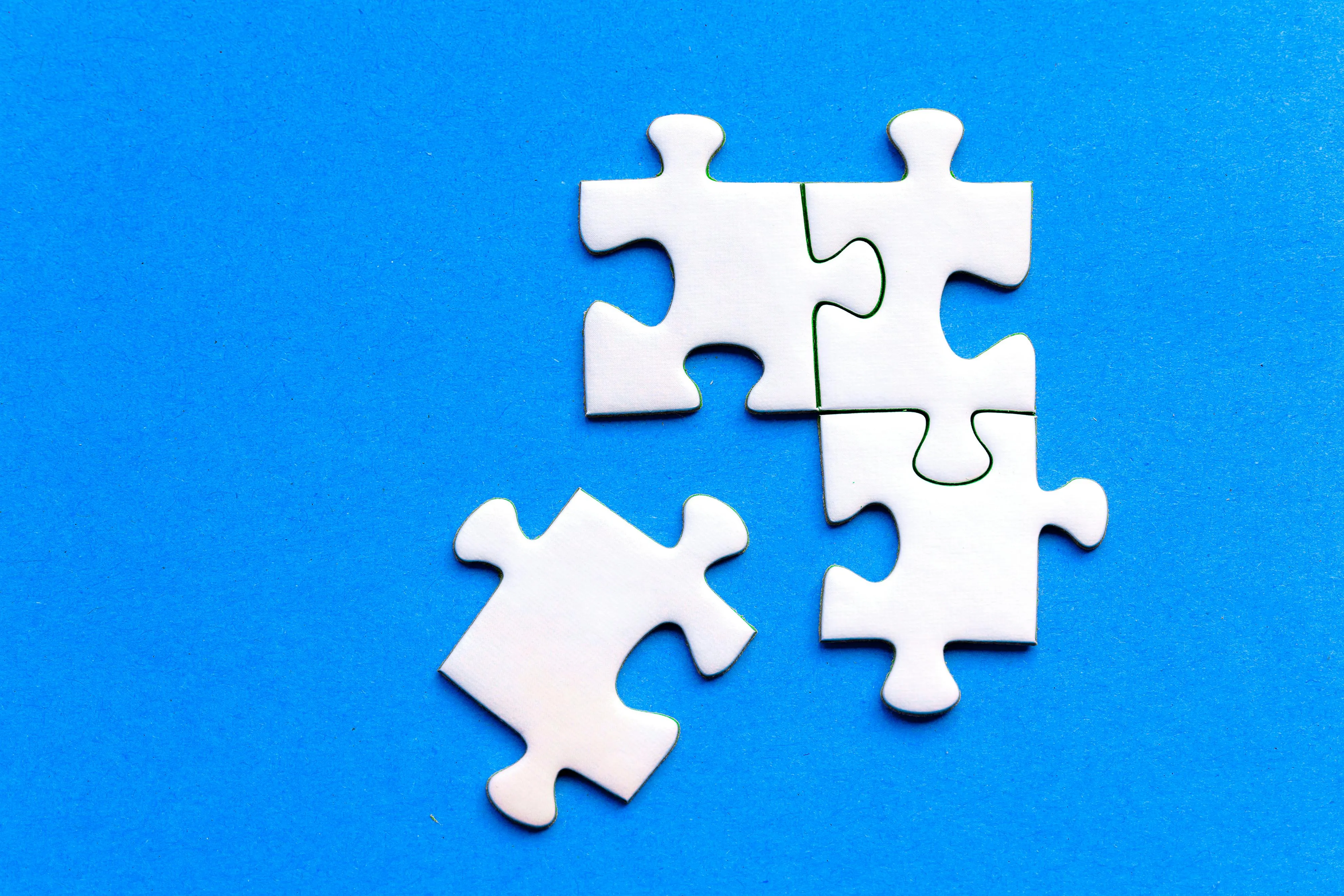 Puzzle Pieces fitting together